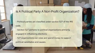 Is A Political Party A Non-Profit Organization? - CountyOffice.org