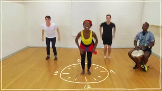 Five(ish) Minute Dance Lesson - African Dance: Lesson 3: Dancing on the Clock