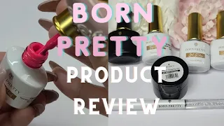 Born Pretty Gel Product Reviews |  Neon gels |   Macaron Gel |Metallic Gel | Glitter Topcoat