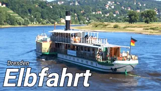 Dresden - Elbe-Schifffahrt - immer wieder schön | Stadtfahrt zu Wasser