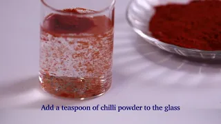 Testing Chilli Powder adulteration with Brick/Salt/Talc Powder | FSSAI
