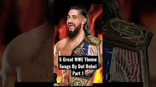5 Great WWE Theme Songs By Def Rebel Part 1 #shorts