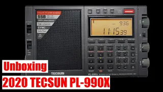 [4K video] Official version 2020 Tecsun PL-990X (Not pl990)Unboxing at 4K