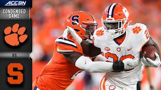 Clemson vs. Syracuse Condensed Game | 2021 ACC Football