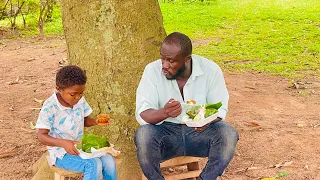 🤣🤣AKABENEZER THIEF MAN BEAT THIEF MAN FOOD ON SET SHOOTING 🤣🤣FT KYEKYEKU,AMA TUNDRA,FRANKA