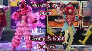 Masked Singer Duets | Flamingo & Robin | Footloose by Kenny Loggins