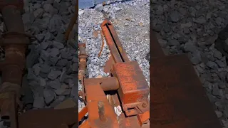 Cutting Fake Sliver Coin In Half #satisfying #shortvideo #silver #coin #scrapyard