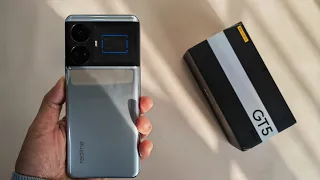 Realme GT5 240W Quick Unboxing, The Futuristic Design & Decent Spec is Impressive. #realmegt5