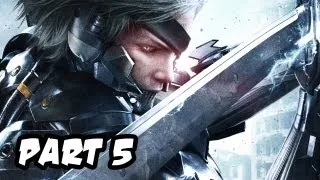 Metal Gear Rising Revengeance Gameplay Walkthrough - Part 5 - Chapter 2 (Xbox 360/PS3 HD)