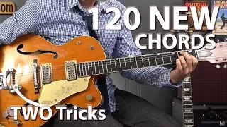 Learn 120 New Chords with These TWO Tricks