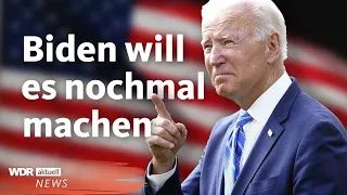 Wahlen USA 2024: Joe Biden will nochmal antreten | WDR Aktuelle Stunde