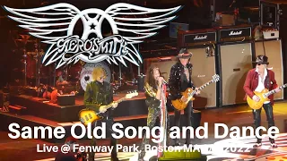 Aerosmith - Same Old Song and Dance LIVE @ Fenway Park Boston MA 9/8/2022