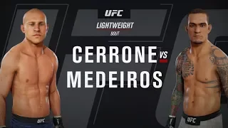 Donald 'Cowboy' Cerrone vs Yancy Medeiros - Fight Prediction/Simulation (EA Sports UFC 3)