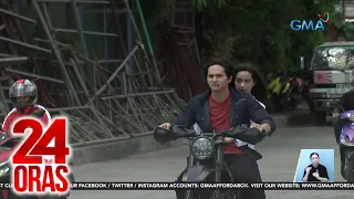 Jillian Ward, napasabak sa action scenes sa crossover cameo ni Doc Analyn sa "Black Rider" | 24 Oras