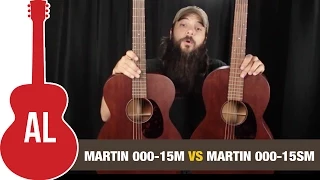 Martin 000-15M vs 000-15SM - 12-fret vs 14-fret Comparison