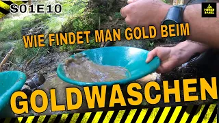 Goldwaschen - Wie findet man Gold beim GOLDWASCHEN?