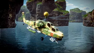 Modern Warships: MI-28NM HAVOC Damage Test | New Event Helicopter