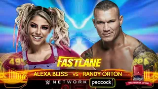 WWE Fastlane (2021) Full Highlights - Alexa Bliss vs. Randy Orton