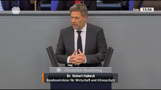 Verantwortung übernehmen: Robert Habeck zu Gas- und Ölimporten