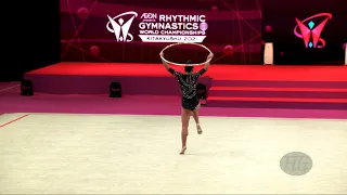 IZABEKOVA Aisha (KGZ) - 2021 Rhythmic Worlds, Kitakyushu (JPN) - Qualifications Hoop