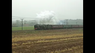 Yorkshire Steam 2012 Part One - Oliver Cromwell and 'The Lincolnshire Poacher' - Saturday 3rd March
