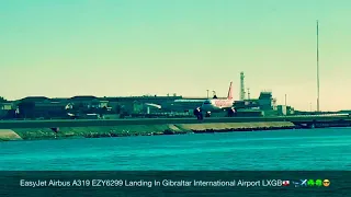 EasyJet British Airways Takeoff Landing Gibraltar Airport/Споттинг Самолеты Гибралтар