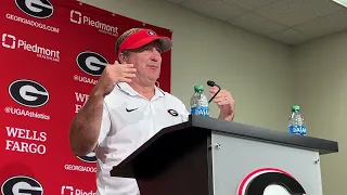 Kirby Smart shares on improvement after Georgia win over Ball State | UGA Football