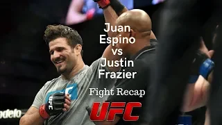 Juan Espino vs Justin Frazier Fight Recap: UFC TUF28 Full HD