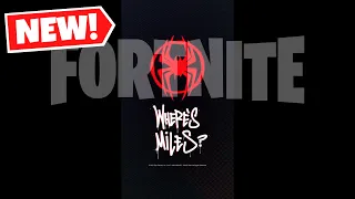 Fortnite Miles Morales Teaser Trailer