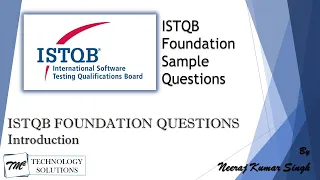 ISTQB Foundation Sample Questions | Introduction | ISTQB Tutorials