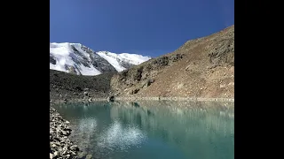 Ледник Актру 2019 год, Алтай, поход на голубое озеро, 26 августа. Дорога назад, на базу Сачки