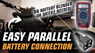 How To PARALLEL CONNECT E-BIKE BATTERIES (Easy Step-By-Step)!