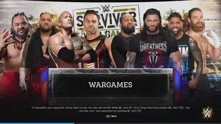 WWE 2K24 New Bloodline VS Old Bloodline Wargames Match