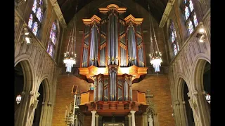 J. Zwart: Toccata Psalm 146 on the Flentrop organ at Trinity Cathedral, Cleveland