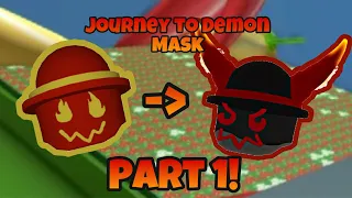 Journey to Demon Mask #1! (COCONUT CLOGS! LEVEL 12 HIVE AND MORE!) | Roblox Bee Swarm Simulator