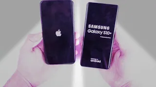 Samsung Galaxy S10 plus vs iPhone XS max speet test! غالاكسي اس ١٠ ضد ايفون إكس اس ماكس بالسرعة