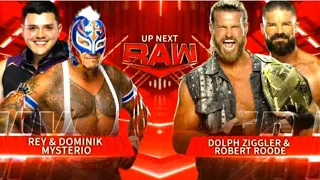 Rey & Dominic Mysterio vs Dolph Ziggler & Robert Roode (Full Match) Part 1, Raw March 21, 2022