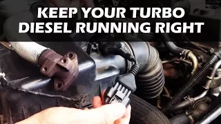 How to fix EGR Soot Buildup in a Turbo Diesel