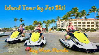 Jet Ski Island Tour Around Key West! 4k