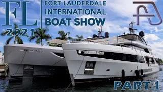 Fort Lauderdale International Boat Show - Opening Day & SuperYacht Village - FLIBS 2021