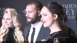 Jamie Dornan and Dakota Johnson - Hamburg Premiere Red Carpet