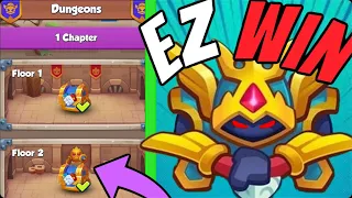 #1 STRATEGY TO BEAT DUNGEONS!! In Rush Royale