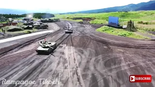 Japan shows modern Type 10 main battle tanks in action