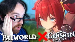 Genshin Impact meets Palworld? - Azur Promilia Gameplay Reaction