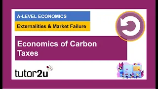 Economics of Carbon Taxes - A Level and IB Economics