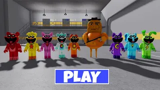 Dagedago Nugget BARRY'S PRISON RUN VS Smiling Critters - Walkthrough Full Gameplay #obby #roblox