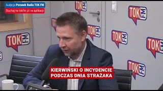 Kierwiński o incydencie podczas Dnia Strażaka. "Przykry incydent"