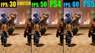 It Takes Two Nintendo Switch vs. PS4 vs PS5 Comparison | Graphics, FPS Test, Loading Time