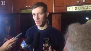 Goran Dragic on hearing MVP chants: "[Felt] like D-Wade was here."