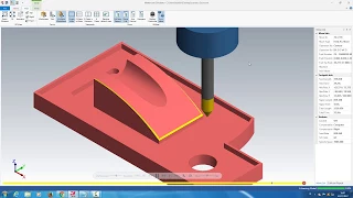 MasterCAM 2018 - 3D CHAMFER with giving solutions